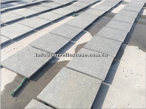 Flamed G341 Grey Granite Paving Tile