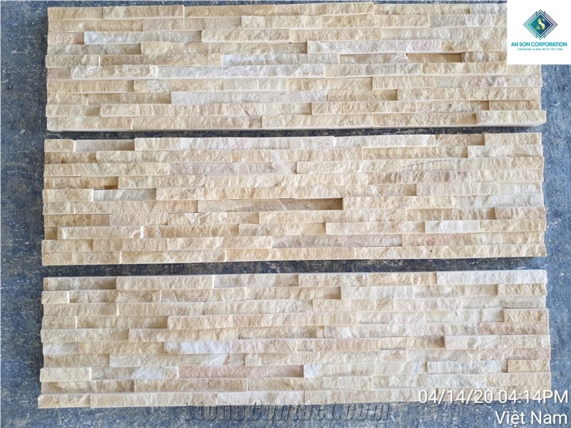 Beautiful Yellow 10 Lines Wall Panel