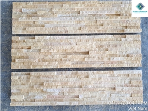 Beautiful Yellow 10 Lines Wall Panel