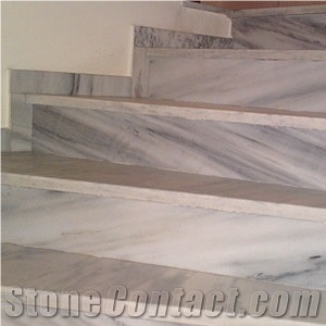 Cheap Price Grade C White Stone Steps and Riser