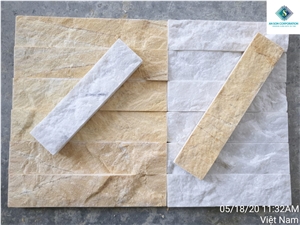 White And Yellow Split Wall Panel From An Son Corporation