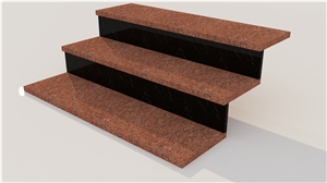 fersan red granite tile