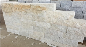 Limestone split wall cladding tiles, Cleaved stone  