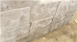 Limestone split wall cladding tiles, Cleaved stone  