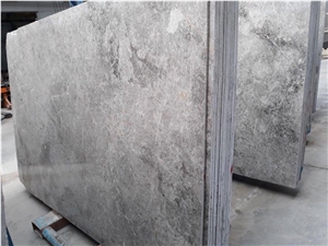 Tundra Grey Marble Slabs, Tiles