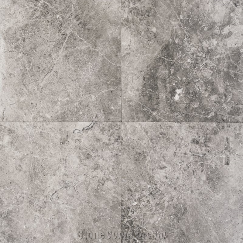 Tundra Grey Marble Slabs, Tiles