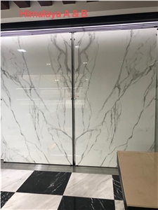 Calacatta Nano Crystallized Glass Stone for Walls