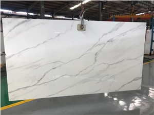 Calacatta Printing Nano Crystalline Stone Slabs