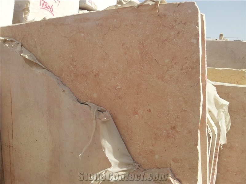 Galala Rosa Marble Slabs, Tiles