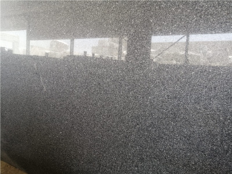 Grey dark granite slabs