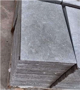 Grey marble tumbled tiles