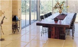Jerusalem Cream Limestone Reclaimed Ancient Flooring