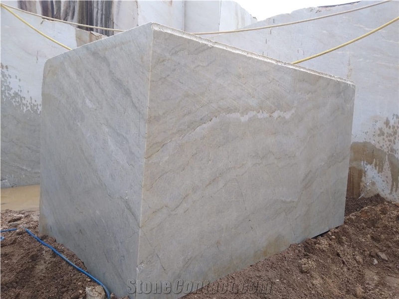Allure Quartzite White Blocks, Brazil Quartzite Blocks