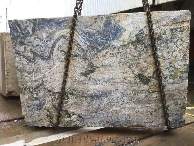 Azurite Blue Granite Blocks