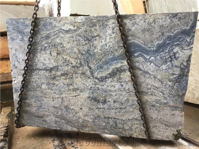 Azurite Blue Granite Blocks