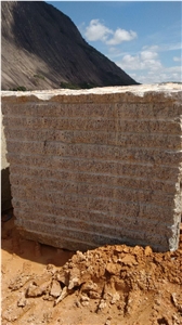 Giallo Ornamental Granite Yellow Blocks 