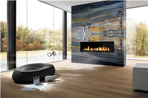 Marine Blue Quartzite Blocks