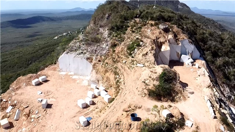 Montebello White Quartzite Blocks