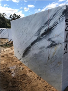Panda White Marble Blocks