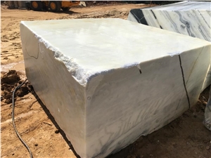 Tesoro Bianco Marble Block