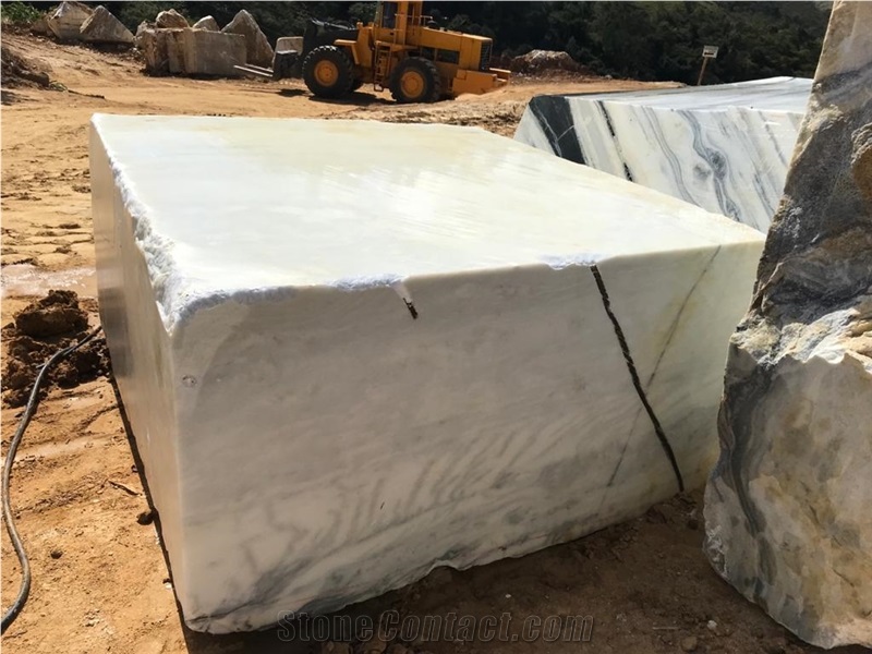 Tesoro Bianco Marble Block