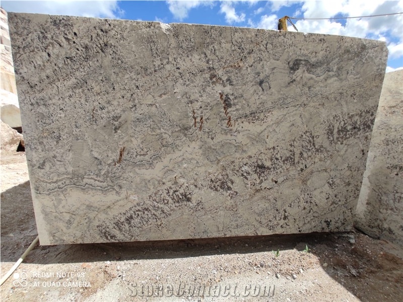 White Persa Granite Blocks