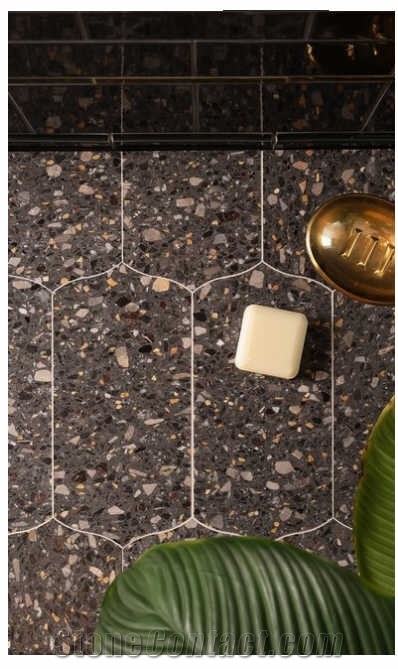 Solo Authentic Italian Terrazzo colors Mosaic Pattern