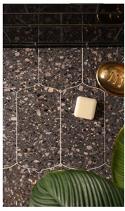 Solo Authentic Italian Terrazzo colors Mosaic Pattern