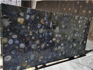 Multicolor Agate Gemstone Stone Backlit Slabs