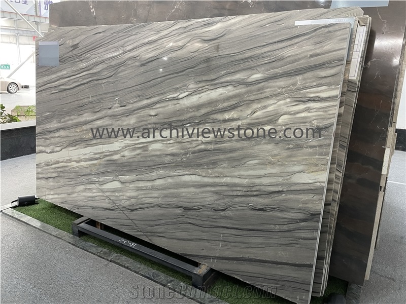Sequoia Brown Quartzite Slabs Wall Tiles