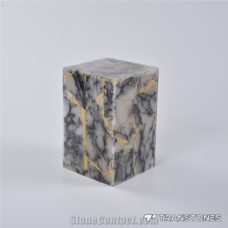 Translucent faux Onyx for coffee Shop Decorating Lightbox
