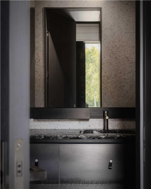Black Forest Granite shark nose edge bathroom countertop 3cm