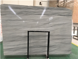 Grey Vein River Like/Water Wave Marble Slabs & Tiles