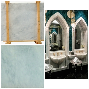 White Marble Arcobaleno Bathroom Design