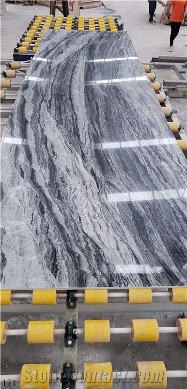  Abbott Grey Marble Abba Yabo Venato Ya Bai wall tile slab 