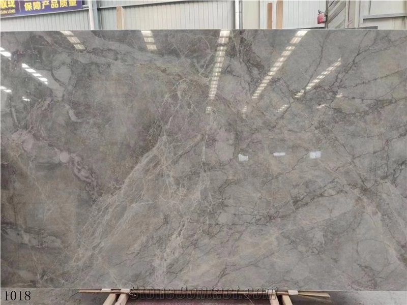 Brazil Calacatta Grey Marble Slab Wall Floor Tiles Bookmatch