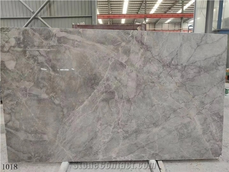 Brazil Calacatta Grey Marble Slab Wall Floor Tiles Bookmatch