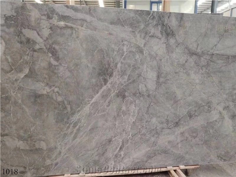 Brazil Calacatta Grey Marble Slab Wall Floor Tiles Bookmatch