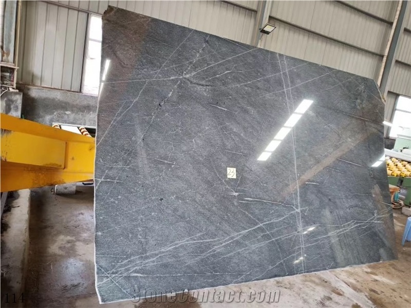 Brazil Galaxy Granite Silver Gray Wall Tile Slab