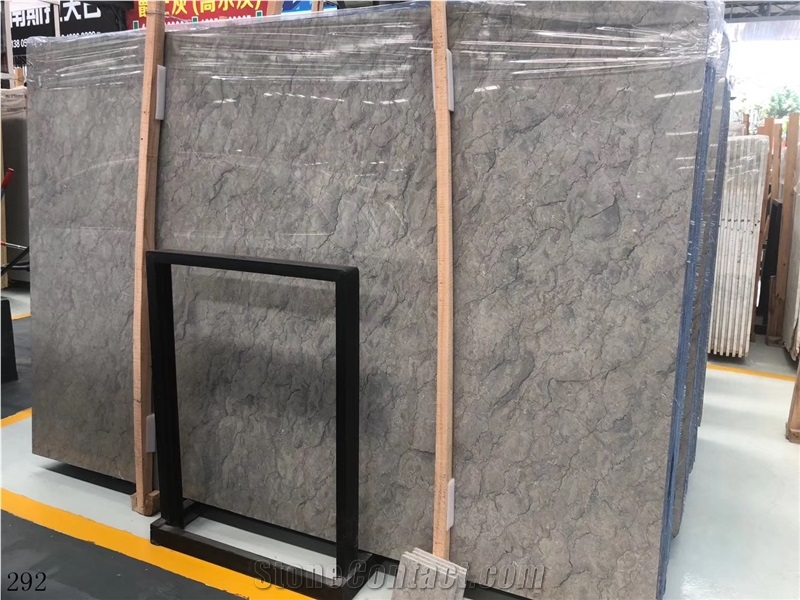 Carbonico Marble Silver grey Blue Enchantress vanity use 
