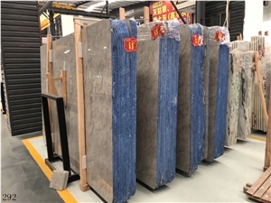 Carbonico Marble Silver grey Blue Enchantress vanity use 