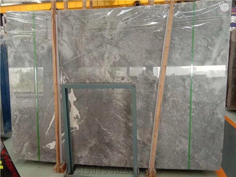 Dream Gray Marble Fantasy wall tile in China stone market