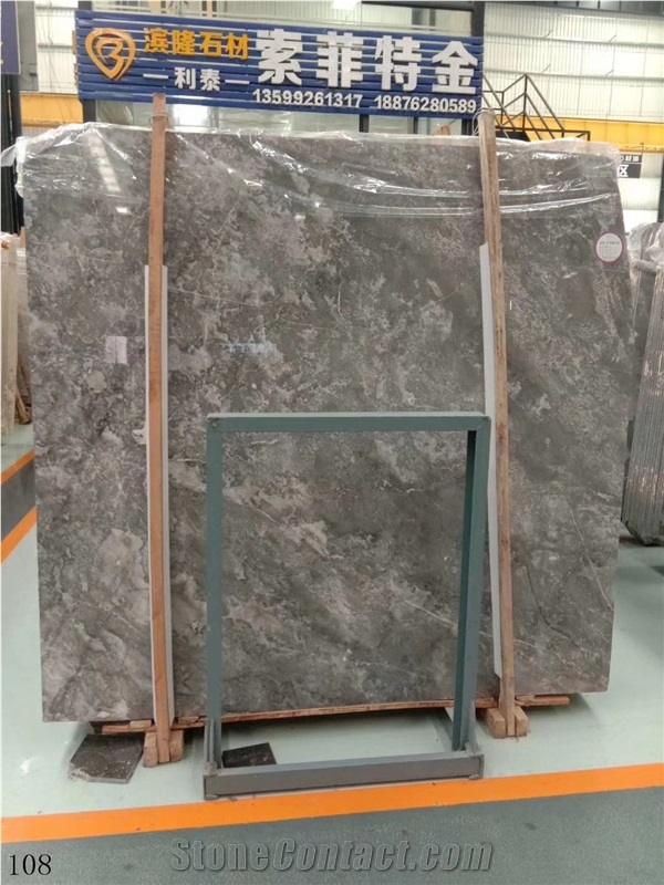 Dream Gray Marble Fantasy wall tile in China stone market