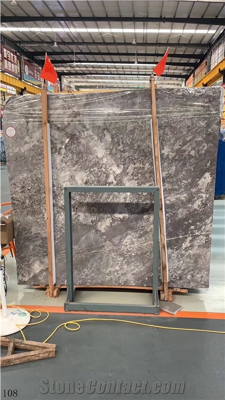 Dream Gray Marble Fantasy wall tile in China stone market