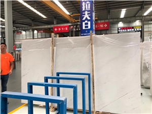 Greece White Polar Marble Polaris Bianco Slabs