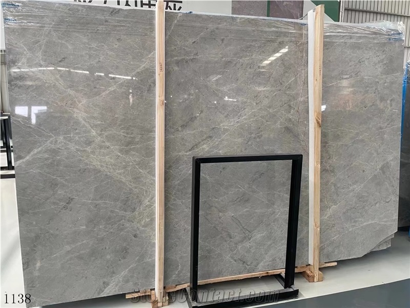 Hermes Gray Marble China guangdong guanrui mine slabs