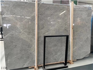 Hermes Gray Marble China guangdong guanrui mine slabs