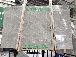 Hermes Gray Marble China guangdong guanrui mine slabs