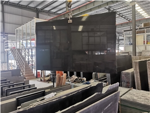 Indian Impala Black Granite 2Cm Polished Slabs And Tiles Indian Impala Black Granite 2Cm Polished Slabs And Tiles