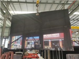 Indian Impala Black Granite 2Cm Polished Slabs And Tiles